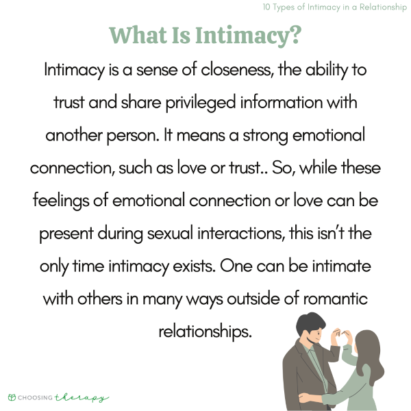 What is intimacy?