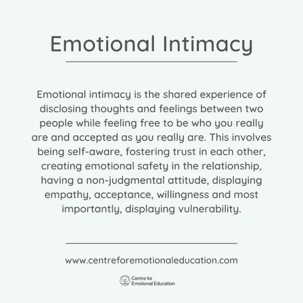 Emotional Intimacy