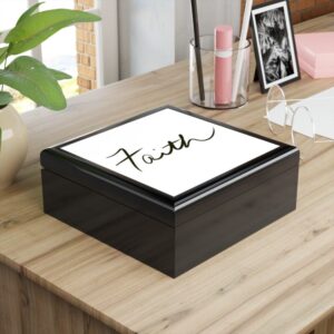 Faith Jewelry Box