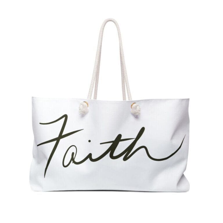 Weekender Bag - Faith Design