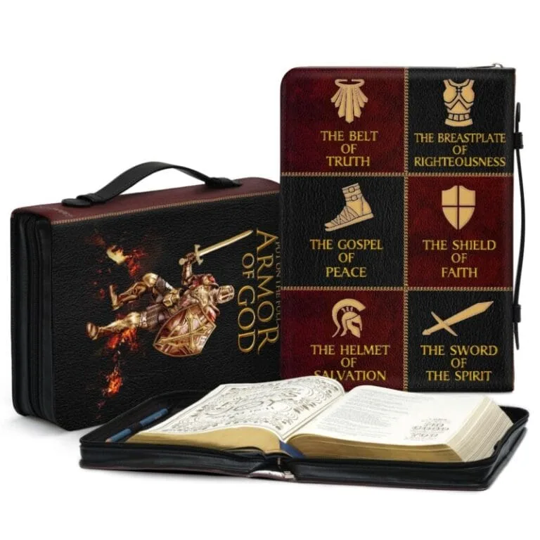 Jesus Spirit Bible Cover Armor of God