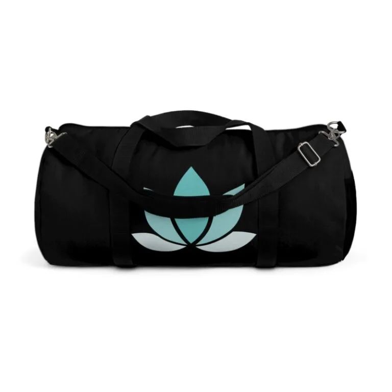 Duffle Bag - Lotus Flower Design
