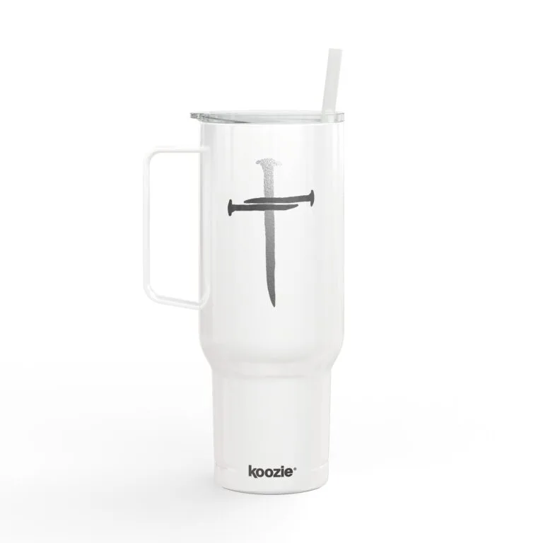 Cross Nails Insulated Tumbler - 40oz Travel Drinkware