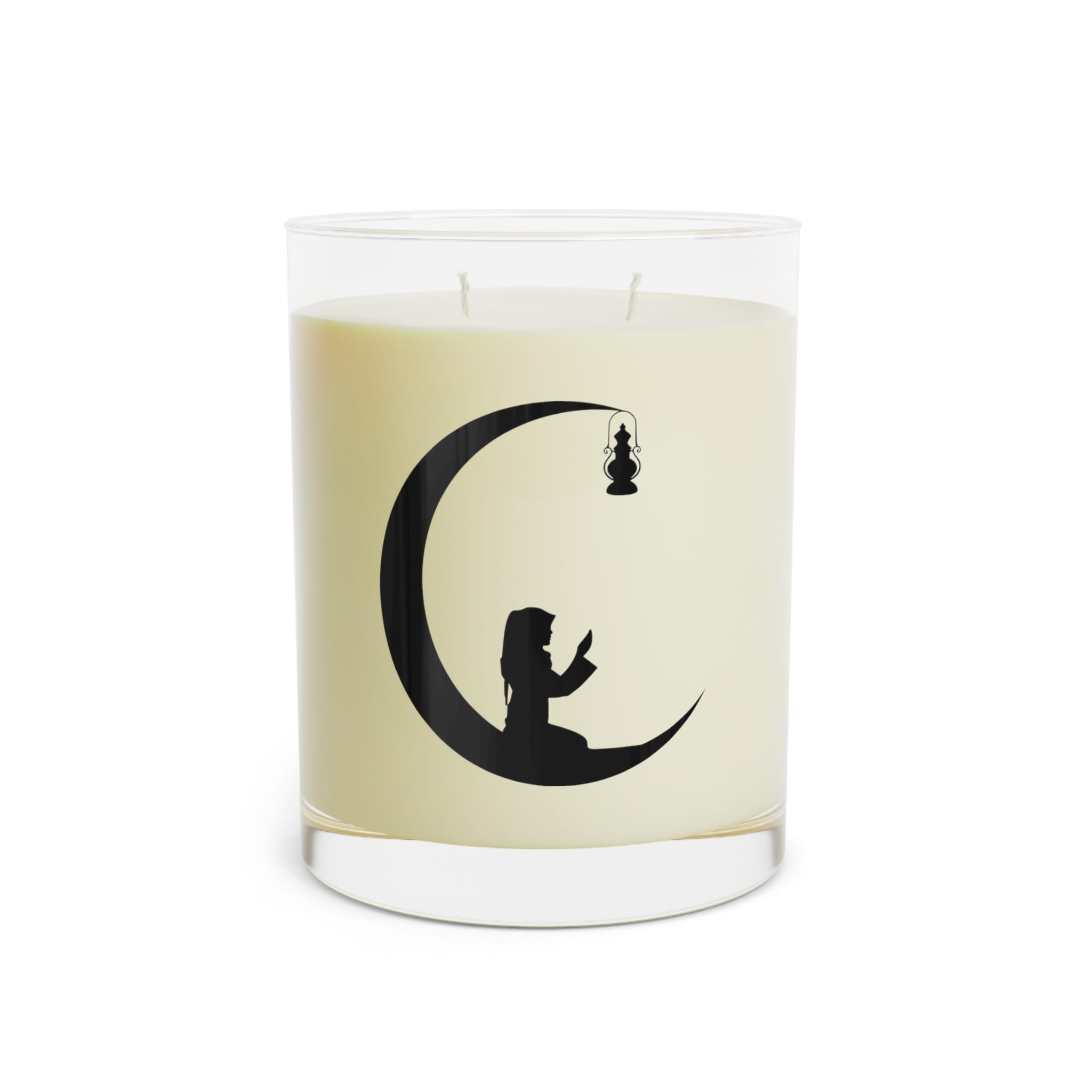 Moonlit Serenity Scented Candle | Full Glass 11oz | Relaxing Home Decor, Gift for Her, Spa Day, Cozy Nights, Aromatherapy - Image 2